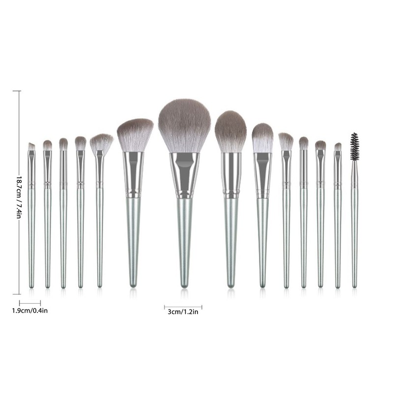 14pcs Makeup Brushes Set Handcrafted Soft Bristles Cosmetic Makeup Brush
