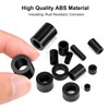 Celepoir ABS Plastic Spacers Black 24 Sizes, Plastic Spacers with
