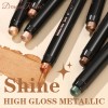 DragonRanee Dual-Ended Eyeshadow Pencil 12 Colors Set Waterproof Matte Finish