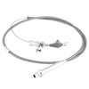 For Chevy TH350 Stainless Steel Braided Transmission Kick Down Cable