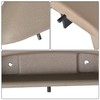 munirater Beige Front Car Door Armrest Pull Handle Cover Driver