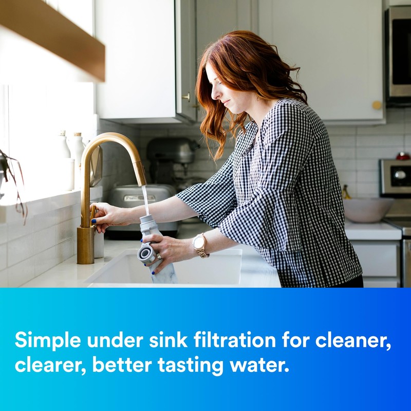 Filtrete 3US-PS01 Advanced Under Sink Quick Change Water Filtration System