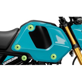 Mokuo Motorcyle Fairing Parts,12Pcs Side Cover Decor Washer in ABS Material Compatible with 2021-2024 Honda Grom Msx 125 SF,Green Apple Color