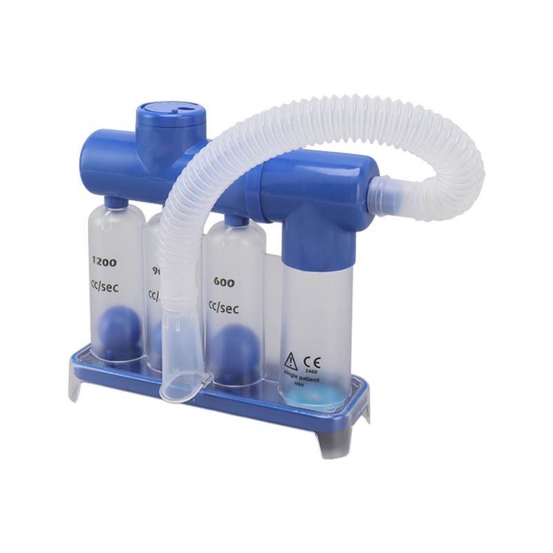 Respiratory Trainer Deep Breathing Lung Exerciser 3 Ball Inhaling Breath