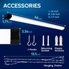 hykolity 4FT 70W LED Shop Light Linkable, 8000lm(300w Equivalent), 5000K
