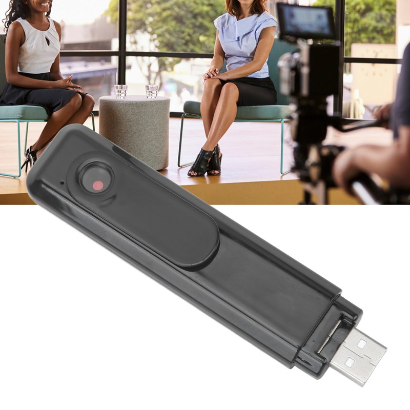 1080P Clip On Wearable Video Camera Portable USB HD Voice