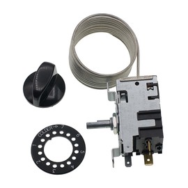 MacMaxe Temperature Control Thermostat 80-54568-00 With Knob – Compatible Replacement for U-Line Refrigerators and Wine Coolers