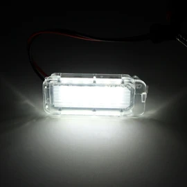 2pcs LED License Number Plate Light – Compatible with Ford Fiesta, Focus MK3, Galaxy MK3, C-MAX, S-MAX, Mondeo, Kuga, Ranger | For Jaguar XF