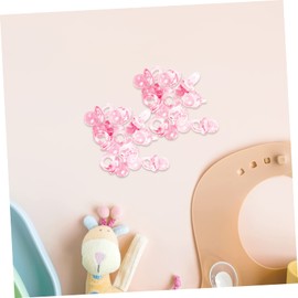 Kisangel 100Pcs Mini Pacifiers Safe Shower Decoration Lightweight Miniature Pacifiers for Parties Creative Favors and DIY Crafts