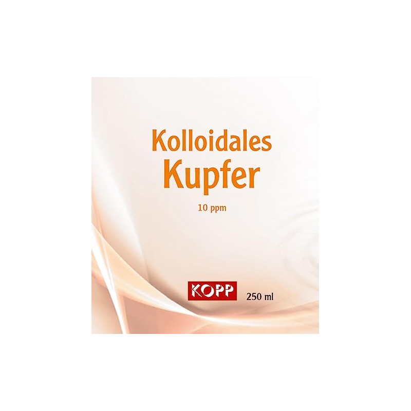 Colloidal Copper Concentration 10 ppm | 250 ml | Purity