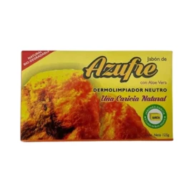 Jabón García Azufre Aloe Vera 5 Pz De 125g Ecológico Biodegradable
