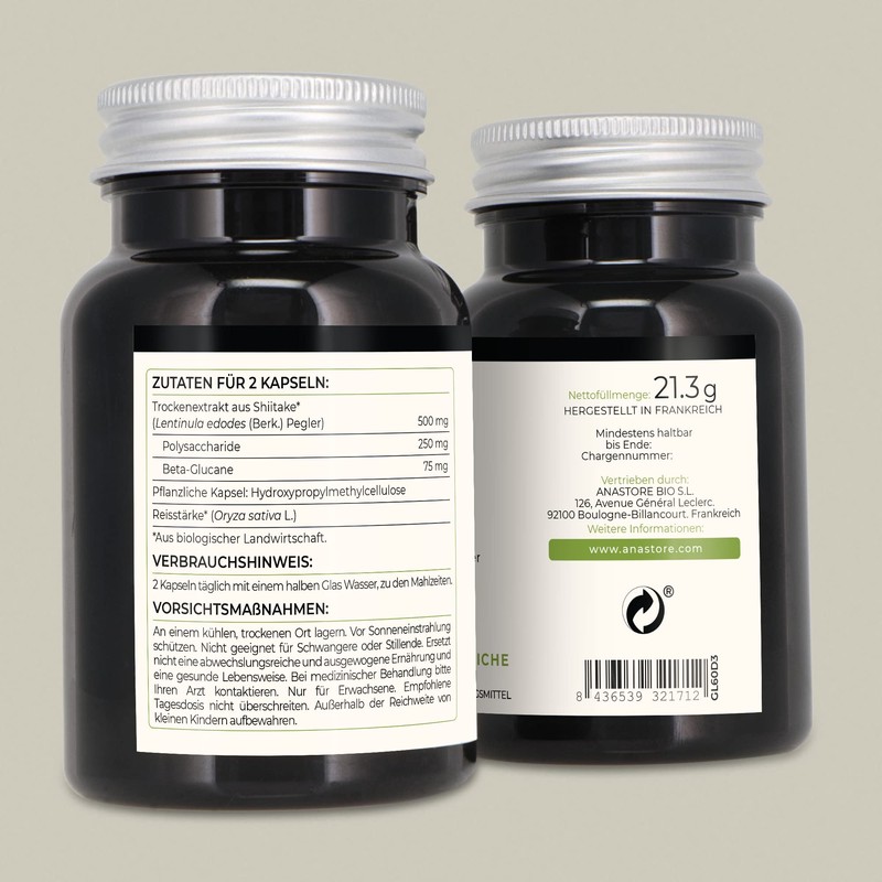 Organic Shikake (LeNTINULA EDODES) * 3 + 1 free *