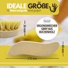ORGAFLIX Scrubbing Brush, Set of 3, Made in Germany, Durable