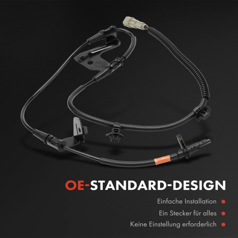 Frankberg ABS Sensor 2-Pin Front Left Compatible with Rio IV