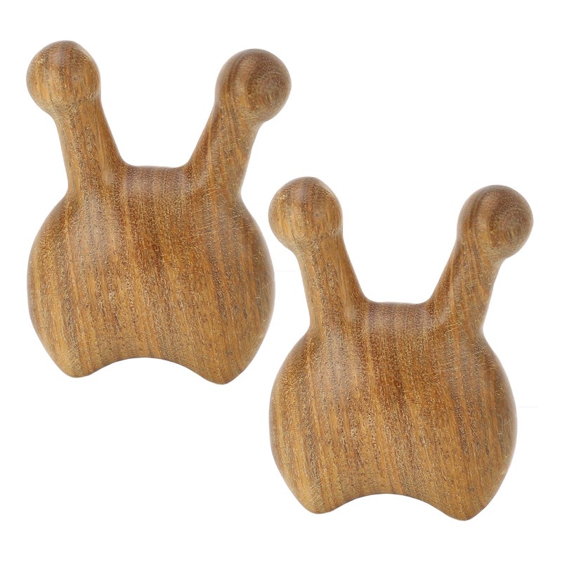 2pcs Nose Massage Tool Reduce Stress Calm Mood Sandalwood Nose