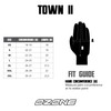 Ozone Town II Leather Motorcycle Gloves for Men SAS-TEC Panels