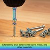 sourcing map 3pcs Impact Phillips Screwdriver Bit Set PH2 (#2)