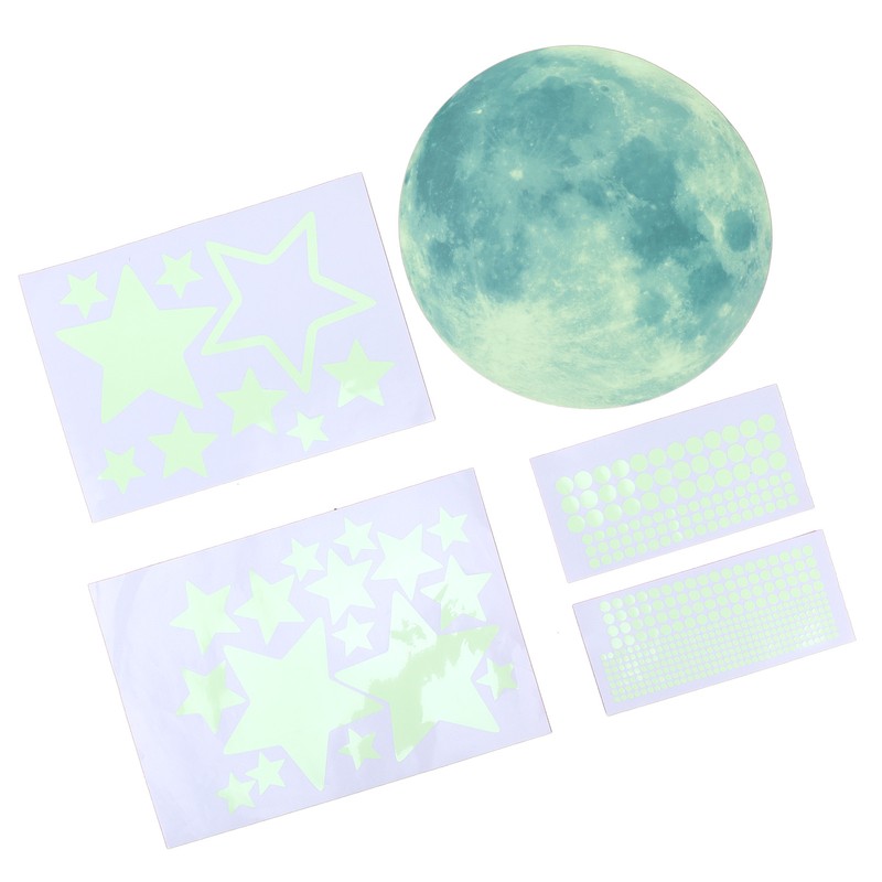 PVC Self Adhesive Wall Sticker Luminous Fluorescent Wall Decals for