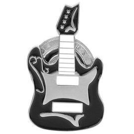 Golf Ball Marker Hat Clip, Golf Ball Marker with Magnetic Guitar Pattern Ball Marker for Women Men Kids Golf Ball
