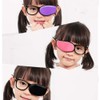 Kid/Adult Visual Acuity Recovery Silk Eye Cover, Training Amblyopia Strabismus