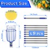 Zeepzer 13 FT Fruit Picker Pole Apple Avocado Picker Fruit
