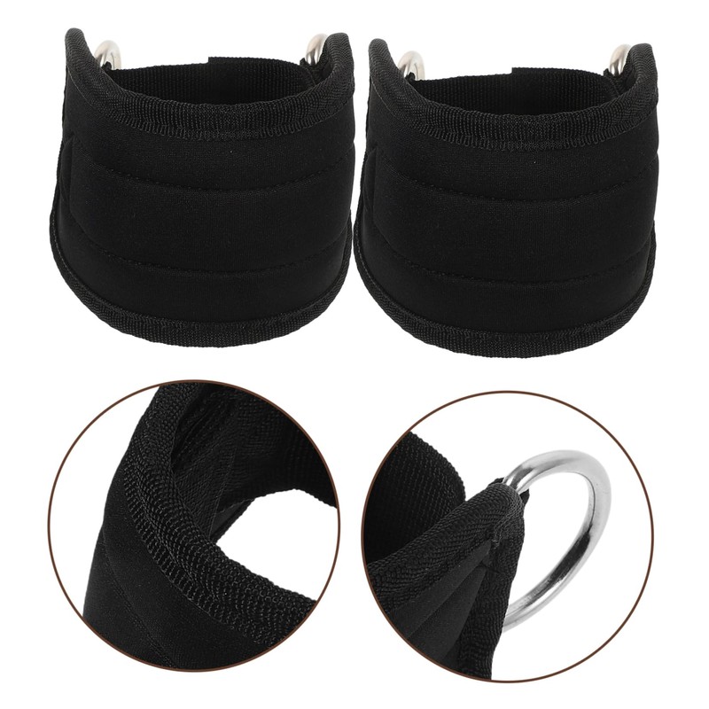 KOMBIUDA 2pcs Ankle Straps for Cable Machines Ankle Attachments for