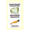 Parchment Paper-Sheepskin 2" x 2"