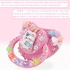 CutiePlusU Adult Sized Pacifier Dummy for Adult-Big Shield DIY Handmade-Bunny