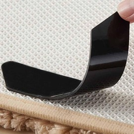 Pack of 12 for Laminate Floor, Washable & Reusable, Anti Slip Rug Underlay Wooden and Hard Floors, Suitable for all Types and Sizes of Carpet.