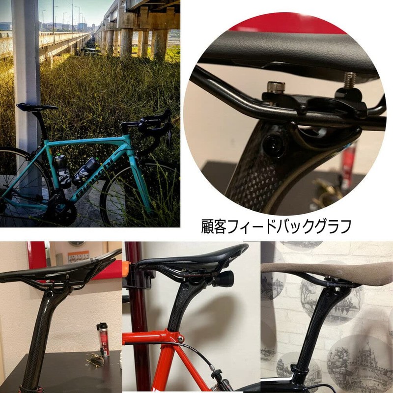 Alfa Pasca Carbon Seatpost 25.4 Road Bike Seatpost Offset 25mm