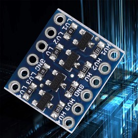 Iic I2C Logic Level Converter, Bi Directional Module, 4 Channels 3.3V to 5V Shifter for Green Board