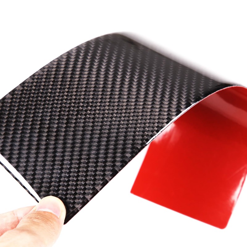 Hudiriy Soft Carbon Fiber Dashboard Storage Box Panel Trim Cover