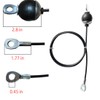 Mi Metty Fitness Gym Replacement Cable Fitness Pulley Thick 5mm