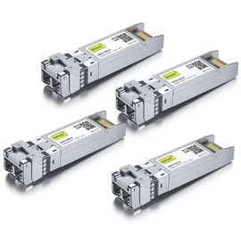 10Gtek 10GBase-LR SFP+ Module, 10G 1310nm SMF, Up to 10km, Optical Transceiver, Compatible with Cisco SFP-10G-LR, Netgear, Meraki MA-SFP-10GB-LR, Ubiquiti UF-SM-10G, Mikrotik, D-Link, Supermicro,