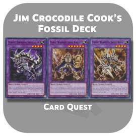 Generic Complete Custom Deck for Yu-Gi-Oh! GX - Jim Crocodile Cook's Fossil Fusion Deck