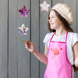 500Pcs Space Star Stickers for Kids Boy Girl Teacher Colorful Pentagram Children Reward Roll Sticker School Supplies Incentive Potty Training Stickers for School Classroom Home