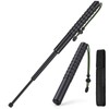 Bastón Retráctil, Bastón de Supervivencia 26‑64 cm con Mango Antideslizante, Material