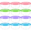 TOFLEN Reusable Small Freezer Containers 5 Oz Plastic Food Storage