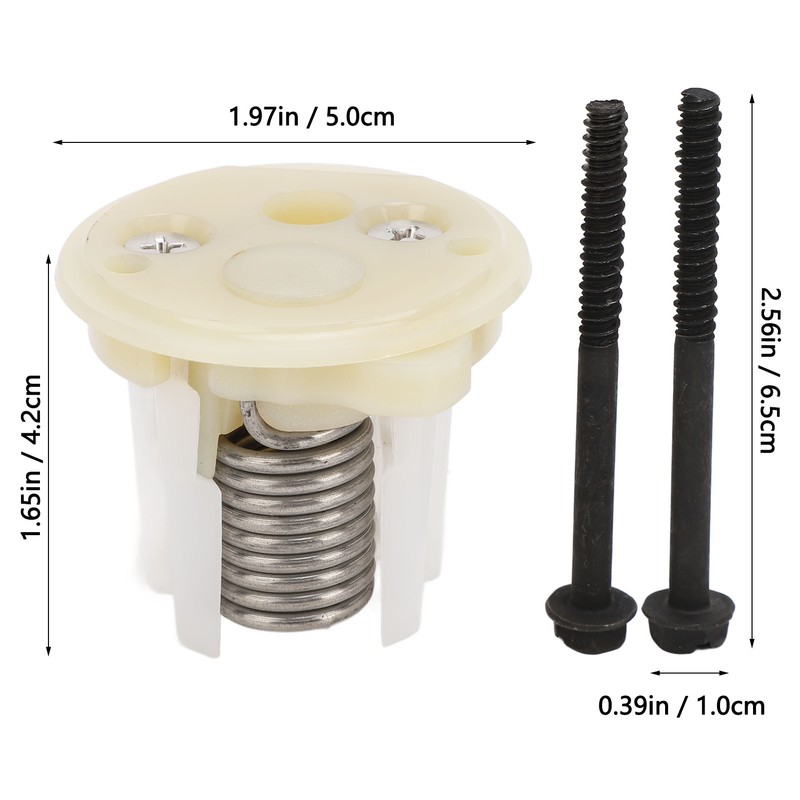 RV Toilet Spring Cartridge Kit ABS Plastic Long Lasting Use