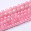 Cuentas de cuarzo rosa natural de 8 mm Cuentas de