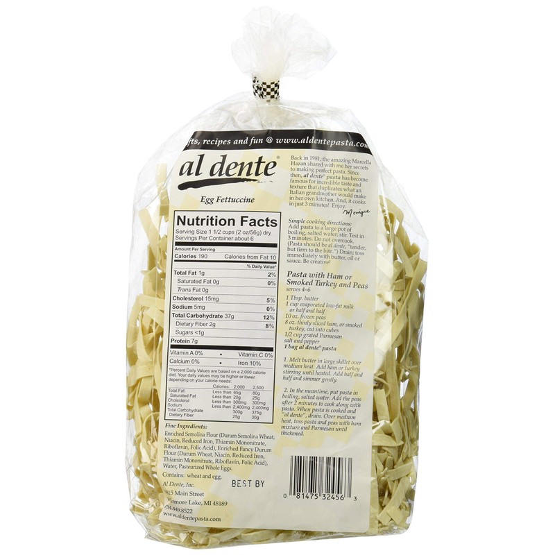 Al Dente Pasta Fttccne Egg