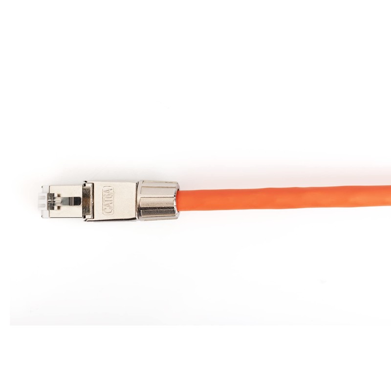 DIGITUS Cat 6A Network Connector - Field Plug 360° Shielded