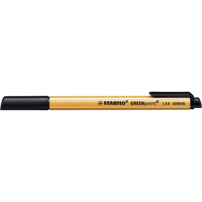 STABILO Greenpoint Sign Pen Recycled 1.1mm Tip 0.8mm Line -