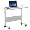 SogesHome Adjustable Mobile Bed Table Portable Laptop Computer Stand, 23.6
