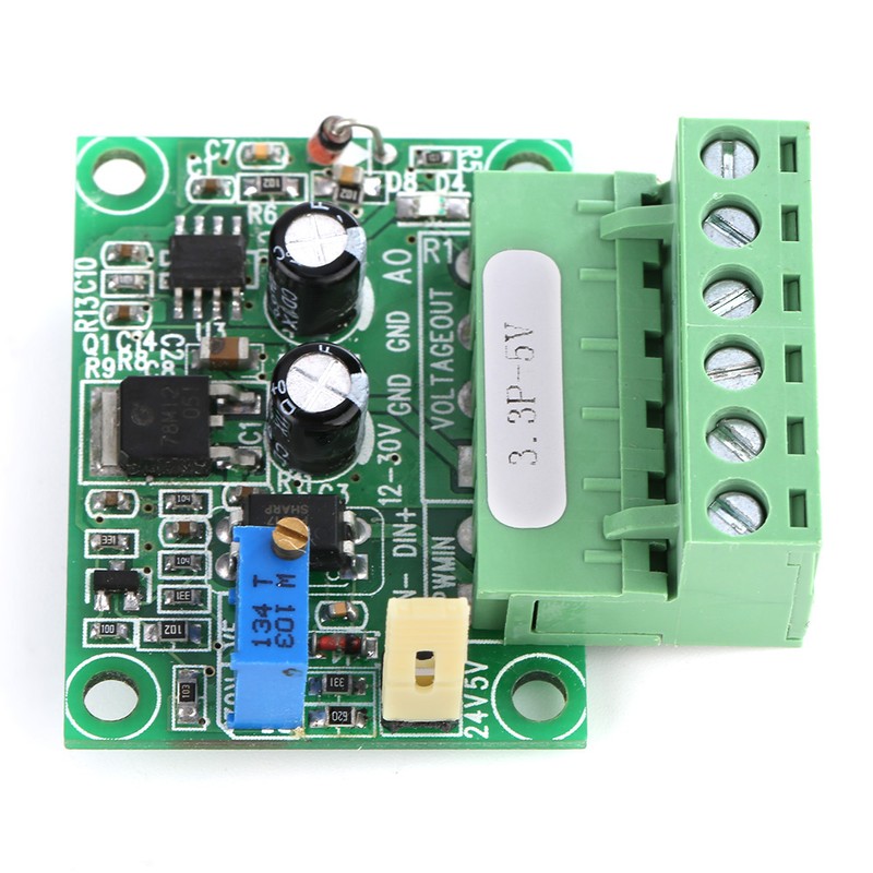3.3V PWM Signal to 0-5V Voltage Converter D/A Digital-Analog PLC