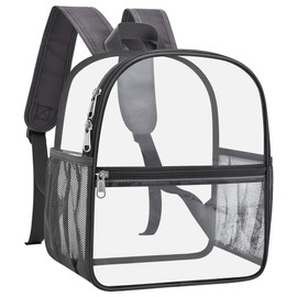 Oraben Clear Backpack for Stadium Events Stadium Backpack Waterproof 12x6x12 Clear Bag for Adult Concert Sport Work