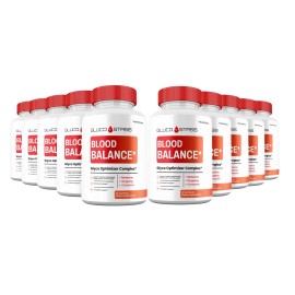 Gluco Stasis Blood Balance Capsules, Max Strength , GlucoStasis Pills (10 Pack)