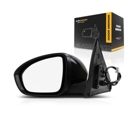 For Nissan Sentra 2020 2021 2022 Door Mirror Driver Side | Power | Heated | Manual-Folding | w/Turn Signal Light | Replacement For NI1320327 | 96302-6LB1A, 96374-6LB0H