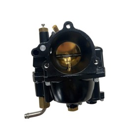 SVKCAR Carburetor 11-0420 & Manifold Gasket for Harley Davidson Super E Big Twin Sportster Shorty Softail Road King Fatboy Electra Glide Carb (Black)