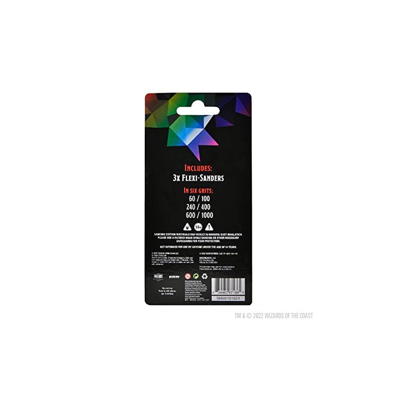D&D Prismatic Paint: Flexi-Sanders Dual Grit | WizKids